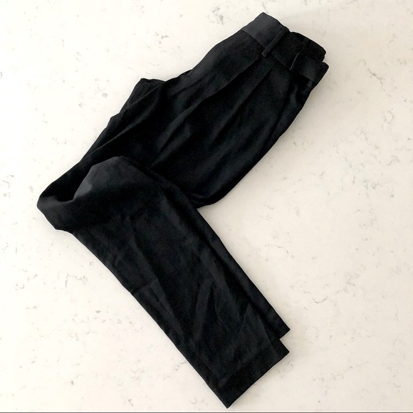 Helmut Lang Black Wool dress pants - Picture 4 of 4